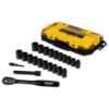 Picture of Dewalt® Tough Box 23Pc 1/2 Dr Impact Socket Set Part# - Dwmt74739