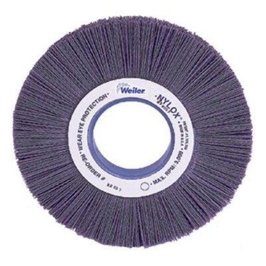 Picture of Weiler® 14" Nylox Wheel .040/80W/5-1/4" A. Part# - 83950