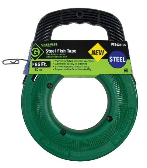 Picture of Greenlee® Fishtape Steel-65' Part# - Fts438-65