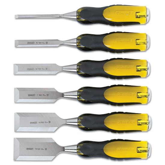 Picture of Stanley® Set Chisel Fatmax Shortblade 6 Pc Part# - 16-971