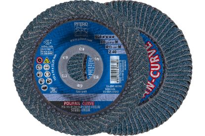 Picture of Pferd 6" X 7/8" A.H. Polifan Flap Disc -  40 Grit  Lar Part# - 67347