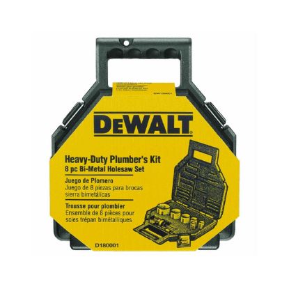 Picture of Dewalt® 8 Pc Plumbers Holesaw Kit Part# - D180001