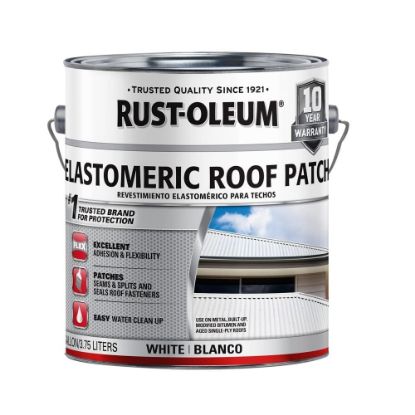 Picture of Rust-Oleum® Roofing Elastomeric Roof Patch White  0.9 Gal Part# - 301898