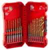 Picture of Milwaukee® Tool Kit 23 Pc Tin Shockwavetitanium Drill Bit Set Part# - 48-89-4631