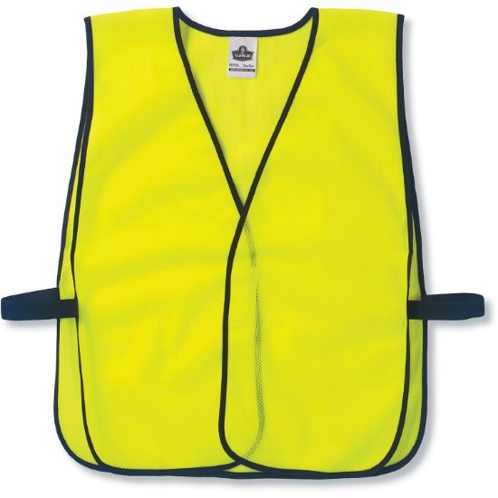 Picture of Ergodyne Lime Economy Vest Mesh H&L Part# - 20020