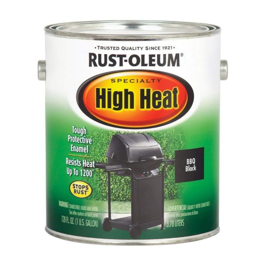 Picture of Rust-Oleum® Specialty High Heat Lowvoc Bbq Black 1 Gal Part# - 237543