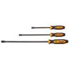 Picture of Mayhew™ Tools 3 Pc Curved Pry Bar Setorange (12C  17C  25C) Part# - 14071Or