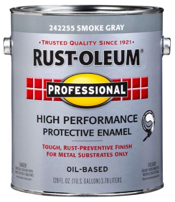 Picture of Rust-Oleum® Professional Dtm Alkyd Enamel  Smoke Gray  1 Gal Part# - 242255