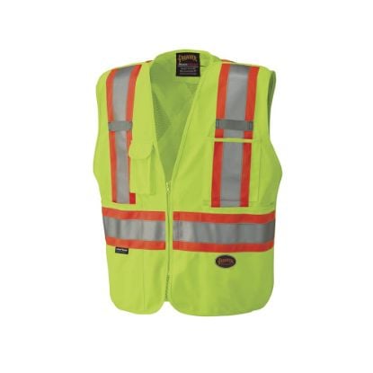 Picture of Pioneer 6936Au Green Zip Vest Break Part# - V1021260U-2Xl