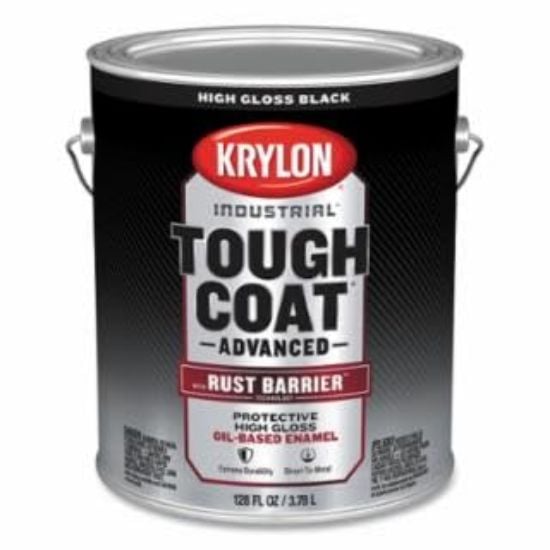 Picture of Krylon Industrial Tough Coat Adv W/Rust Barrier  Black  1 Gal. Part# - K00791008