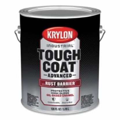 Picture of Krylon Industrial Tough Coat Adv W/Rust Barrier Safety Orange 1Gal Part# - K00551008