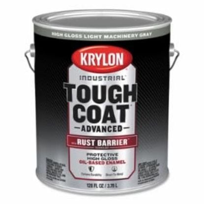 Picture of Krylon Industrial Tough Coat Adv W/Rust Barrier  Dk Mach Gray 1Gal Part# - K00871008