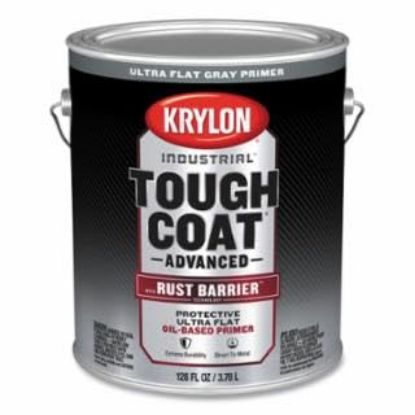 Picture of Krylon Industrial Tough Coat Adv W/Rust Barrier  Gray Primer  1Gal Part# - K00821008