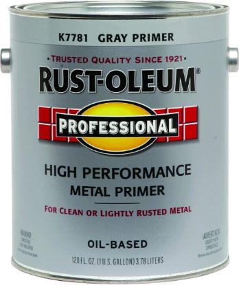 Picture of Rust-Oleum® Pro 1-Gl Flat Gray Primer 400 Voc Part# - K7781402