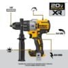 Picture of Dewalt® 20V Max Li-Ion Bl Prem Hd/Impact Combo Part# - Dck299M2