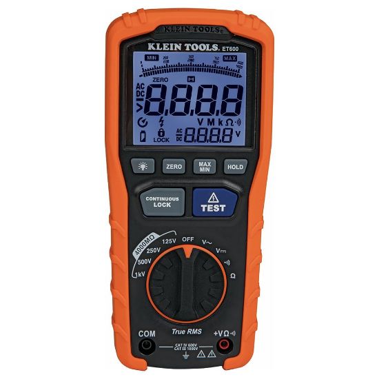 Picture of Klein Tools Insulation Resistance Tester Part# - Et600