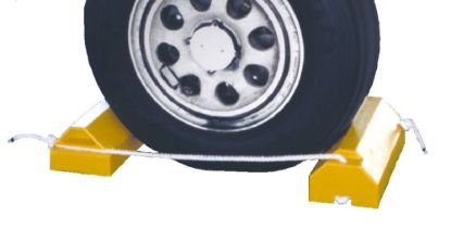 Picture of Checkers Wheel Chockaviation14"X6"X4"Mid To Large Airc Part# - Ac4614-Lr