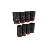 Picture of Milwaukee® Tool 8Pc Shockwave Imp Duty 3/4" Dr Sae Deep 6Pt Skt Part# - 49-66-7018