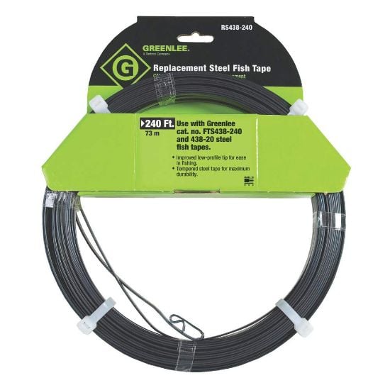 Picture of Greenlee® Fishtape Replcmnt-Steel-240' Part# - Rs438-240