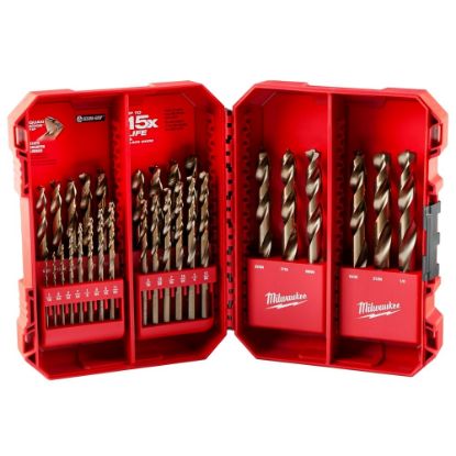 Picture of Milwaukee® Tool Cobalt Red Helix 29 Piece Set Part# - 48-89-2332