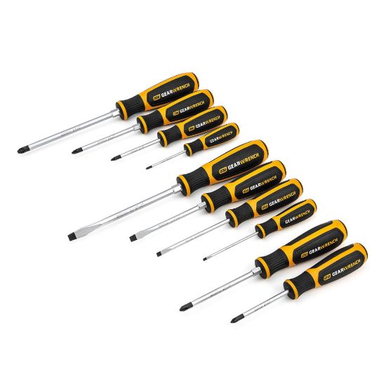 Picture of Gearwrench® Set Scrdr Dual Mat Phlpslt Pozi 10Pc Part# - 80060H