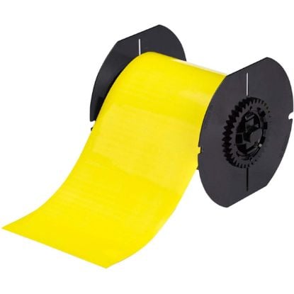 Picture of Brady® B30 Series Printable Magnetic Supply - Yellow Part# - 117918