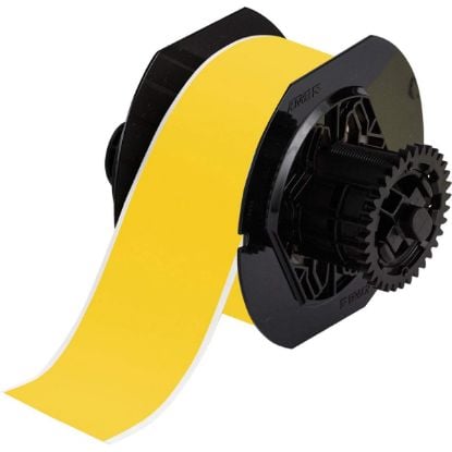 Picture of Brady® B30 Series Repositionalvinyl Supply - Yellow Part# - 118008