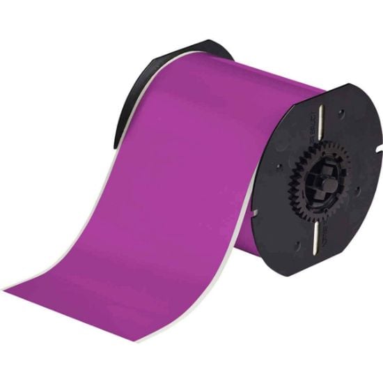 Picture of Brady® B30 Ser Low-Halogen Polylabel Supply - Purple Part# - 117969