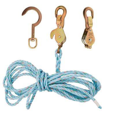 Picture of Klein Tools Block & Tackle- W/ Std.Snap Hooks W/ Swivel Part# - 1802-30Ssr