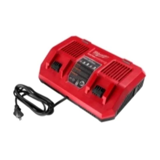 Picture of Milwaukee® Tool M18 Dual Bay Simultaneous Rapid Charger Part# - 48-59-1802