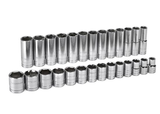 Picture of Gearwrench® 27Pc Master 1/2 Dr Sae Socket Part# - 80729