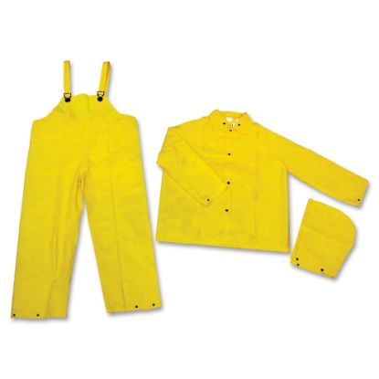 Picture of Mcr Safety Classic- .35Mm- Pvc/Polyester- Suit- 3 Pc Yellow Part# - 2003L