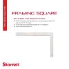 Picture of L.S. Starrett Fs-24 24"X16" Steel Framing Square- Professional Part# - 36129