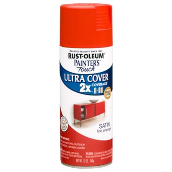 Picture of Rust-Oleum® Painter'S Touch Ult Cvr2X Enl Fire Org Sati Part# - 263149