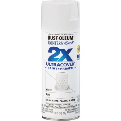 Picture of Rust-Oleum® Painter'S Touch Ult Cvr2X Enl Wh Flat Part# - 249126