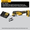 Picture of Dewalt® Dewalt 20V Atomic Oscillating Tool Kit Part# - Dcs354D1