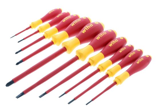 Picture of Wiha Tools Insulated 10 Pc. Screwdriver Set Part# - 32093