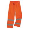 Picture of Ergodyne Glowear 8915 Cls E Hi-Vis Rain Pants Orange Lg Part# - 24414