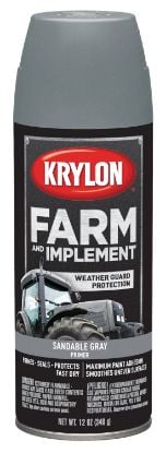 Picture of Krylon® Industrial Farm/Imp Aer Paint 12 Oznet Wt  Sand Gr Primer Part# - K01950007