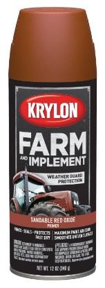 Picture of Krylon® Industrial Farm/Imp Aer Paint 12Oznet Wt Sand/Rd Oxi Prim Part# - K01951007