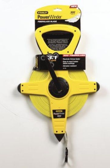 Picture of Stanley® 300' Fiberglass Powerwinder Tape Measure Part# - 34-762