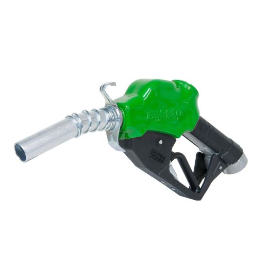 Picture of Fill-Rite Ultra High Flow Automatic Nozzle - Green Boot Part# - N100Dau13G