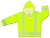 Picture of Mcr Safety Lum .16Mm Pu/Poly Jacetw/Att Hood Cls Iii Lime Part# - 500Rjhxl