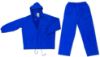 Picture of Mcr Safety Challenger- .18Mm- Pvc/Nylon- Suit- 2 Pc- Blue Part# - 7032X2