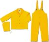 Picture of Mcr Safety Classic- .30Mm- Pvc/Polyknee Length Coat Yellow Part# - 230Cx3