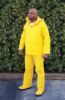 Picture of Mcr Safety Classic- .30Mm- Pvc/Polyknee Length Coat Yellow Part# - 230Cx3