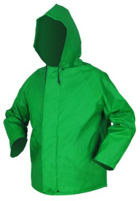 Picture of Mcr Safety Dominator .42Mm Pvc/Nylon Jacket W/Att Hood Grn Part# - 388Jhxl