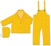 Picture of Mcr Safety Industry Grade- Pvc/Polyester Suit- 3 Pc- Yellow Part# - 2303Xl