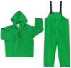 Picture of Mcr Safety Dominator- .42Mm- Pvc/Nylon/Pvc- Suit 2 Pc Green Part# - 3882L