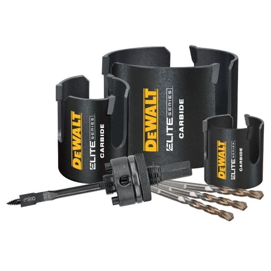 Picture of Dewalt® 7Pc Mm Carbide Holesaw Set Part# - Dah47Mmset